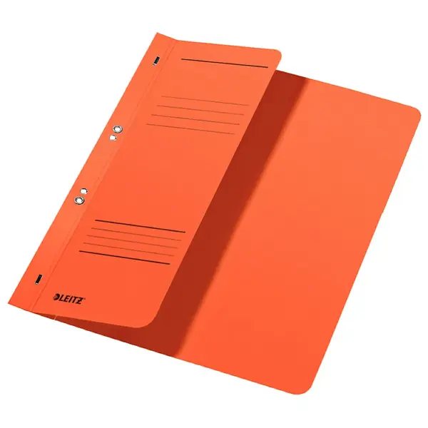 Dosar cu sina Leitz 1/2 carton A4 cu capse 170 coli Dosar cu sina Leitz 1/2 carton A4 cu capse 170 coli orange
