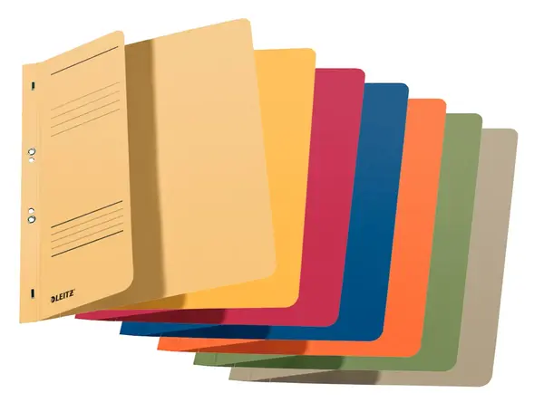 Dosar cu sina Leitz 1/2 carton A4 cu capse 170 coli Dosar cu sina Leitz 1/2 carton A4 cu capse 170 coli verde