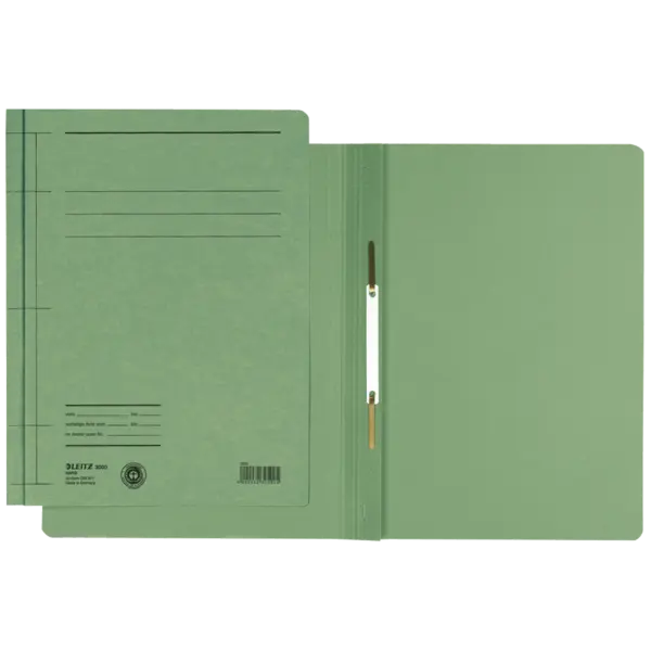 Dosar cu sina Leitz carton A4 250 coli Dosar cu sina Leitz carton A4 250 coli verde