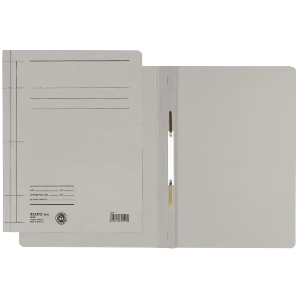 Dosar cu sina Leitz carton A4 250 coli Dosar cu sina Leitz carton A4 250 coli gri