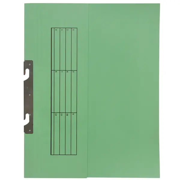 Dosar de carton, incopciat, 1/2, gheara Dosar de carton, incopciat, 1/2, cu gheara, verde