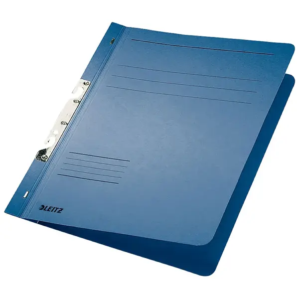 Dosar incopciat 1/1 Leitz carton Dosar incopciat 1/1 Leitz carton albastru