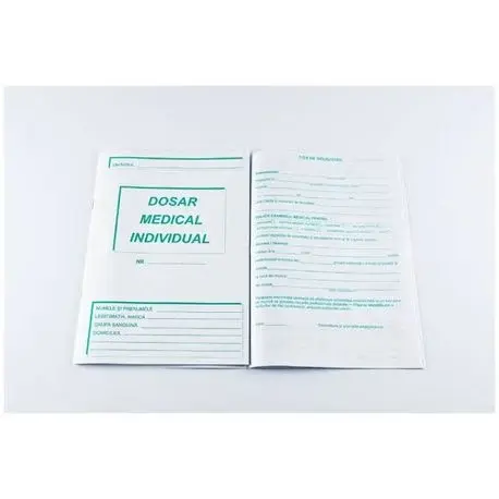 Dosar medical individual A5 coperta