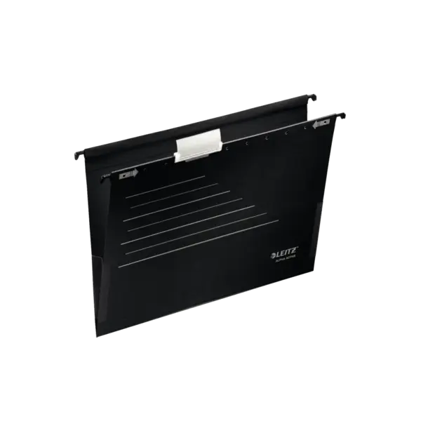 Dosar suspendabil Leitz Alpha Active cu burduf 5 bucati/set Dosar suspendabil Leitz Alpha Active cu burduf 5 bucati/set negru
