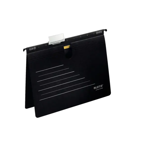 Dosar suspendabil Leitz Alpha Active cu sina 5 bucati/set Dosar suspendabil Leitz Alpha Active cu sina 5 bucati/set negru