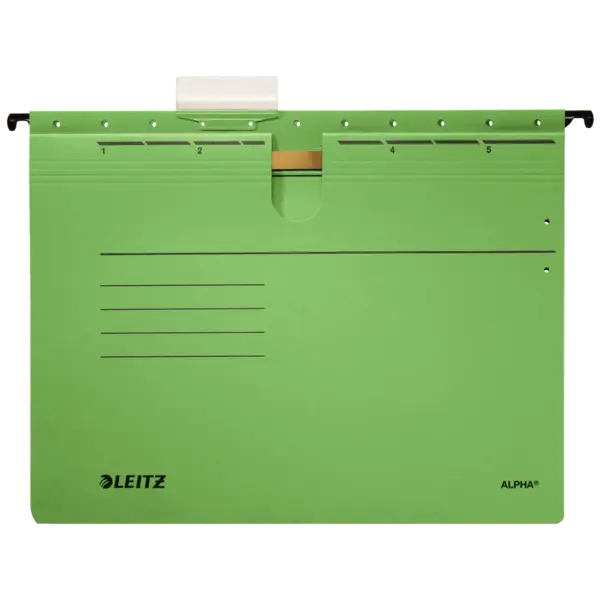 Dosar suspendabil Leitz Alpha cu sina Dosar suspendabil Leitz Alpha cu sina verde