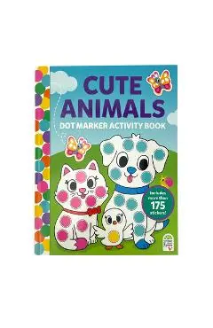 Dot Marker Activity Book Cute Animals - Carlo Beranek