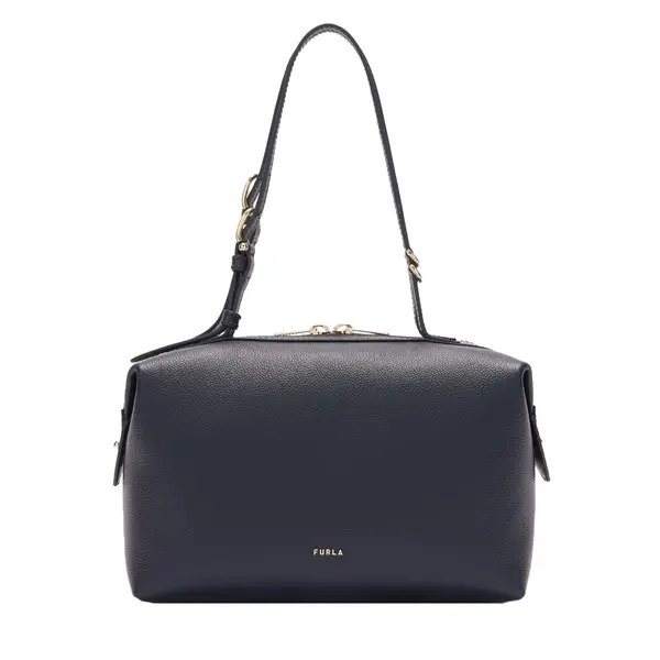 Double m boston bag ink blue