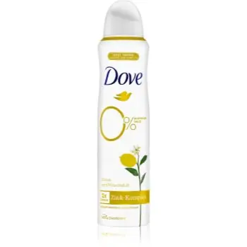 Dove 0% ALU Citrus and Peach deodorant cu o eficienta de 48 h