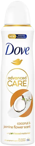 Dove Advanced Care Deodorant spray Coconut & jasmine flower, 150 ml