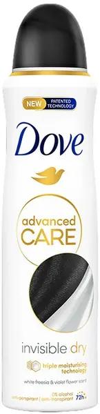 Dove Advanced Care Deodorant spray Invisible Dry, 150 ml