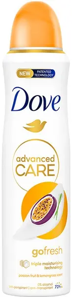 Dove Advanced Care Deodorant spray Passion Fruit & Lemon Grass, 150 ml