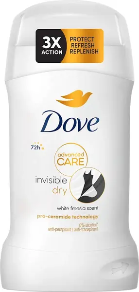 Dove Advanced Care Stick antiperspirant Invisible Dry, 50 ml