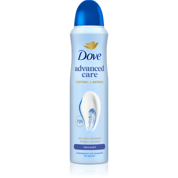 Dove Advanced Care Talco antiperspirant spray 150 ml