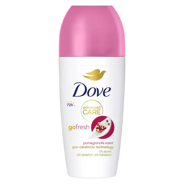 Dove Antiperspirant Roll-on, Femei, 50 ml, Pomegranate