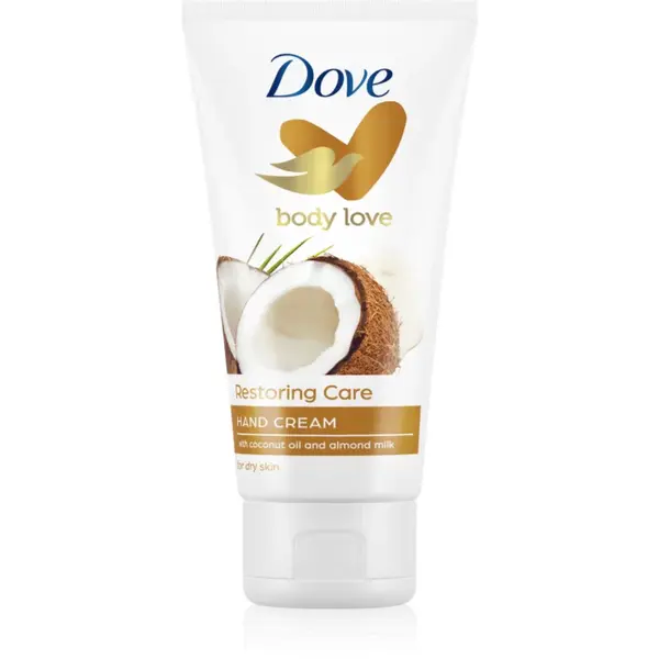Dove Body Love Coconut crema de maini pentru piele uscata 75 ml