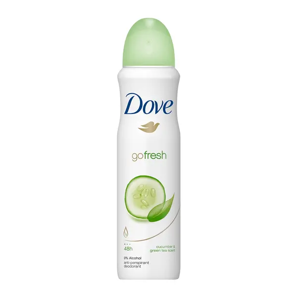 Dove Deodorant spray, Femei, 150 ml, Go Fresh Cucumber Green Tea
