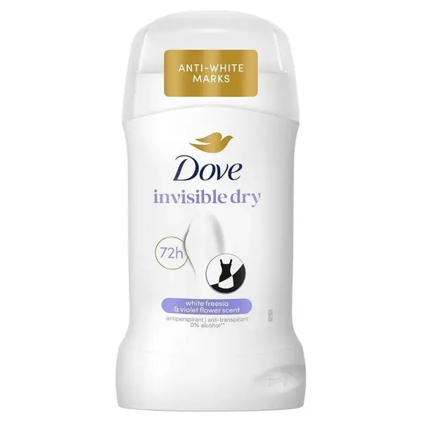 Dove Deodorant stick, Femei, 50 ml, Invisible Dry