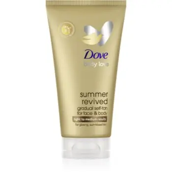 Dove DermaSpa Summer Revived lotiune autobronzanta pentru fata si corp