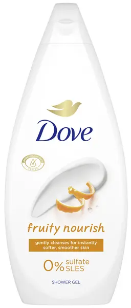Dove Essential Care Gel de duș Fruity Nourish, 720 ml