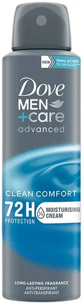 Dove Men+Care Advanced Deodorant spray Clean Comfort, 150 ml