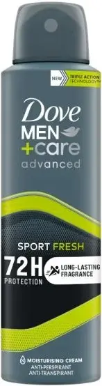 Dove Men+Care Advanced Deodorant spray Sport Fresh, 150 ml