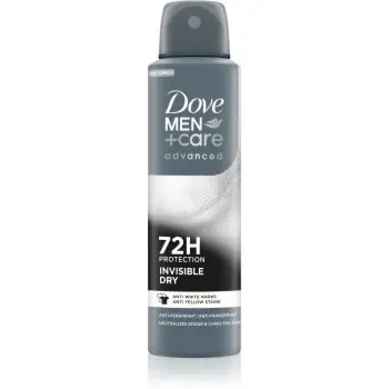 Dove Men+Care Advanced Invisible Dry antiperspirant impotriva petelor albe si galbene