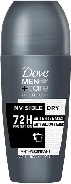 Dove Men+Care Advanced Stick antiperspirant Invisible Dry, 50 ml