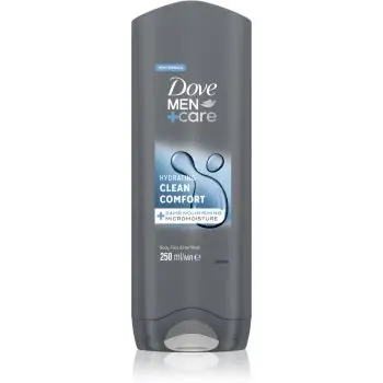 Dove Men+Care Clean Comfort gel de duș pentru față, corp și păr