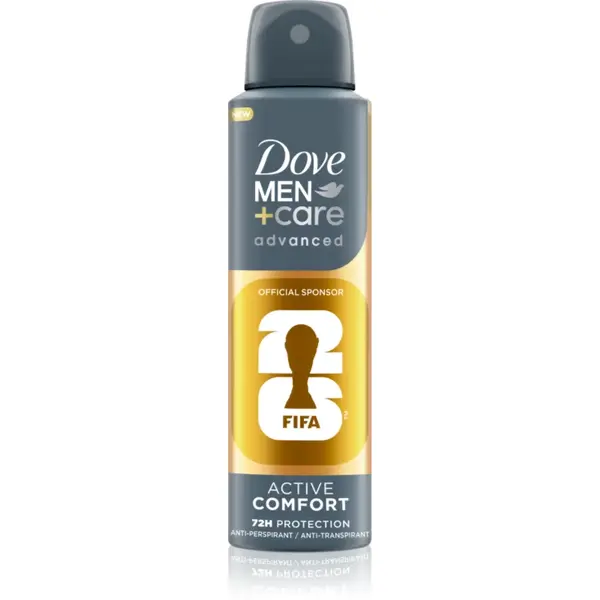 Dove Men+Care FIFA Active Comfort antiperspirant spray pentru bărbați 150 ml
