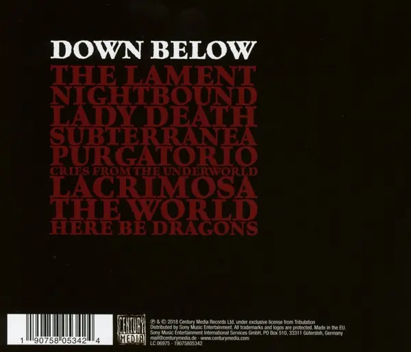 Down Below | Tribulation