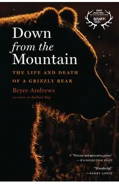 Down from the Mountain: The Life and Death of a Grizzly Bear - Bryce Andrews