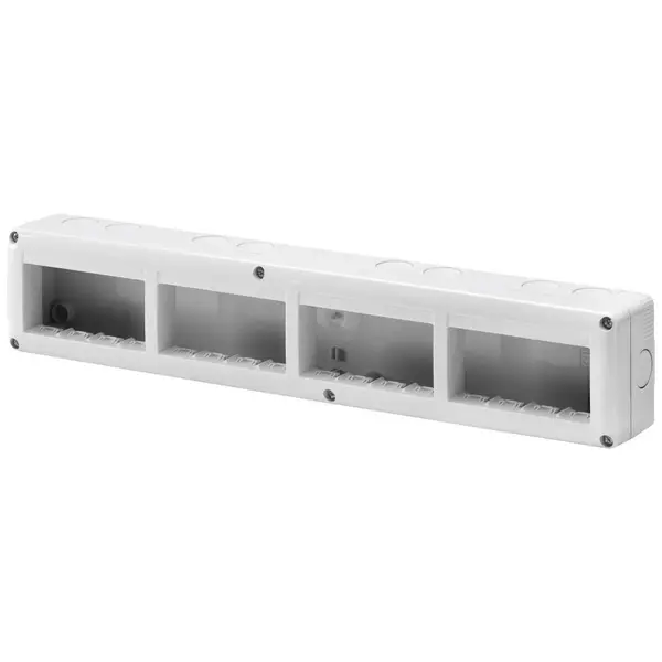 Doza aparenta 16 ( 4 x 4 ) module IP40 Gewiss System GW27008