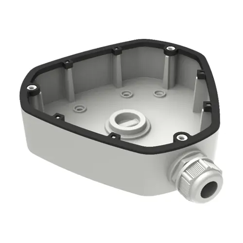 Doză conexiuni pentru cameră dome, aliaj de aluminiu, montaj perete/tavan, Hikvision DS-1280ZJ-DM25