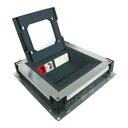 Doza de pardoseala in carcasa metalica - DLX