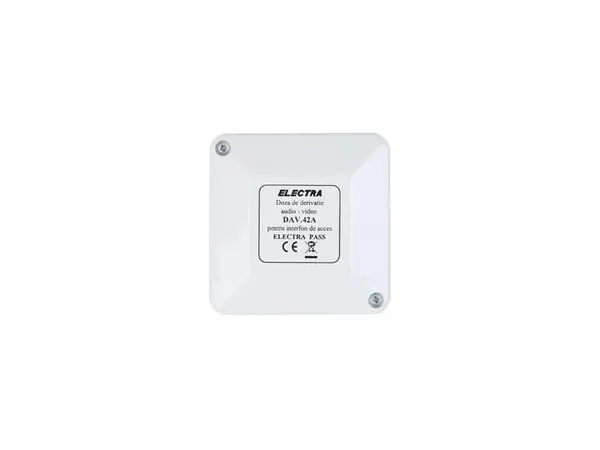 Doza derivatie audio, simpla, montaj aparent, ELECTRA, DDA.000