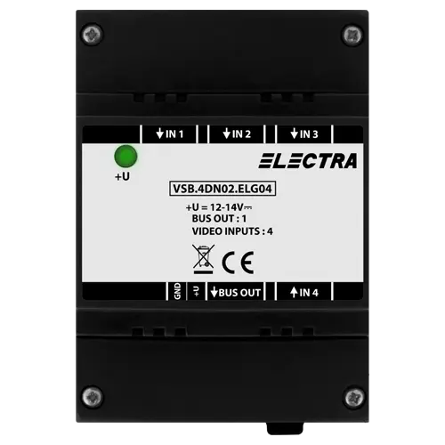Doza selectie video, 4 intrari video SMART - ELECTRA