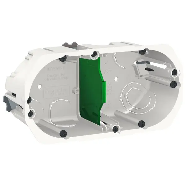 Doza ST rotunda 2 posturi 67x50 a=50mm Schneider Noua Unica IMT35925