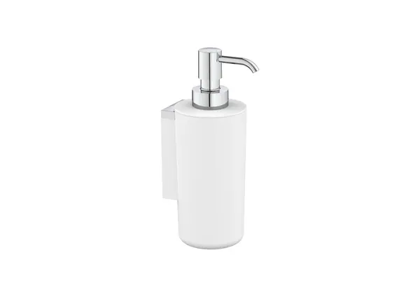 Dozator baie Roca Sonata A817736C00, montare pe perete, 250 ml, plastic, Crom