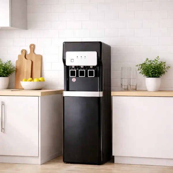 Dozator de Apa cu Compresor Apa Calda si Rece 550W 95W Inox Protectie Copii