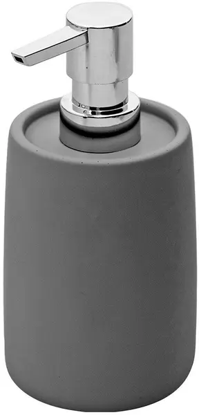 Dozator de săpun lichid Estia - Cement, 380 ml, gri