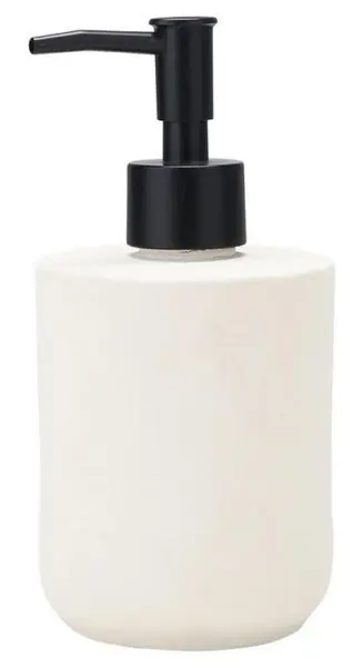 Dozator de săpun lichid Estia - Ripple, 300 ml, alb