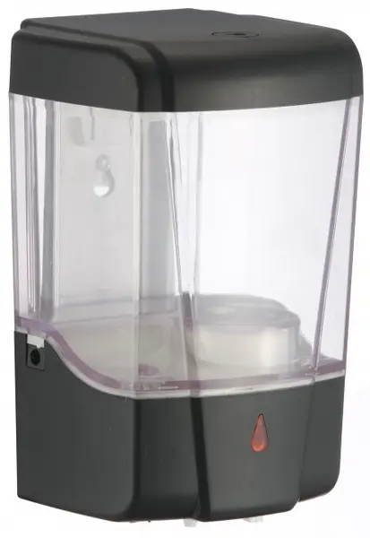 Dozator de săpun lichid Inter Ceramic - cu senzor, negru mat, 600 ml