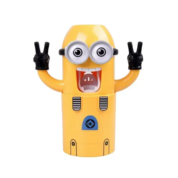 Dozator Minion pasta de dinti si periute