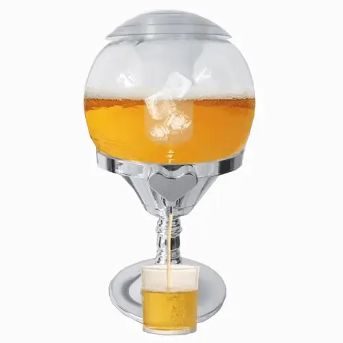 Dozator pentru bauturi cu racitor, compartiment de gheata 3.5L