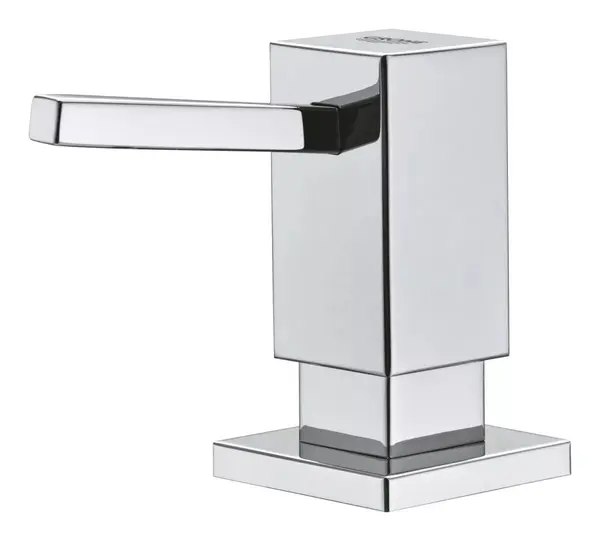 Dozator sapun bucatarie Grohe 40649000, Soap Dispenser, Cube, incastrat, 500 ml, Crom