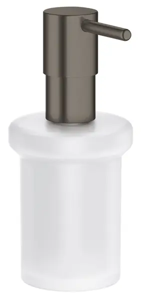 Dozator sapun Grohe Essentials 40394AL1, 160 ml, sticla, metal, mat, Hard graphite