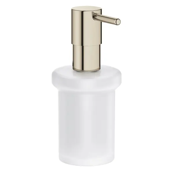 Dozator sapun Grohe Essentials 40394BE1, 160 ml, sticla, metal, lucios, Nickel