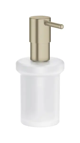 Dozator sapun Grohe Essentials 40394EN1, 160 ml, sticla, metal, mat, Nickel