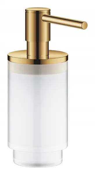Dozator sapun Grohe Selection 41028GL0, 130 ml, sticla/metal, lucios, Cool Sunrise